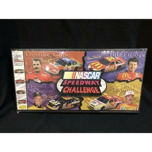 Sealed NASCAR Speedway Challenge Board Game 1997 4 1:144th Scale Diecast Replica